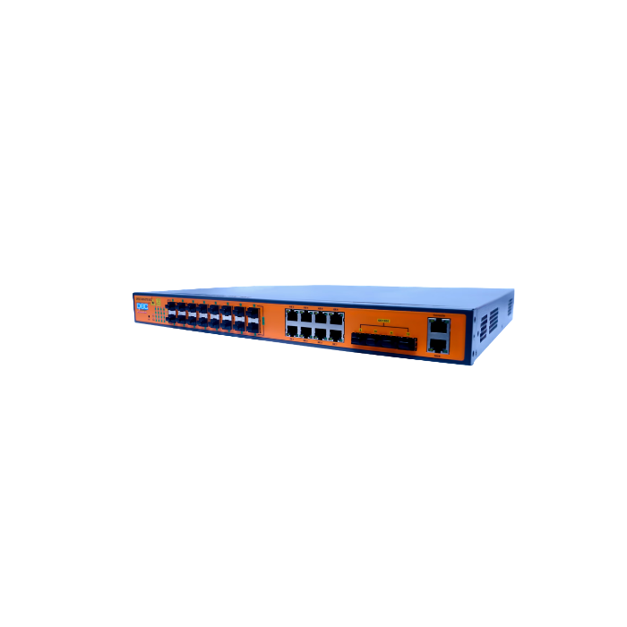 DBC 16 port GPON OLT GPOLT-3616-4TE-2AC-B L3