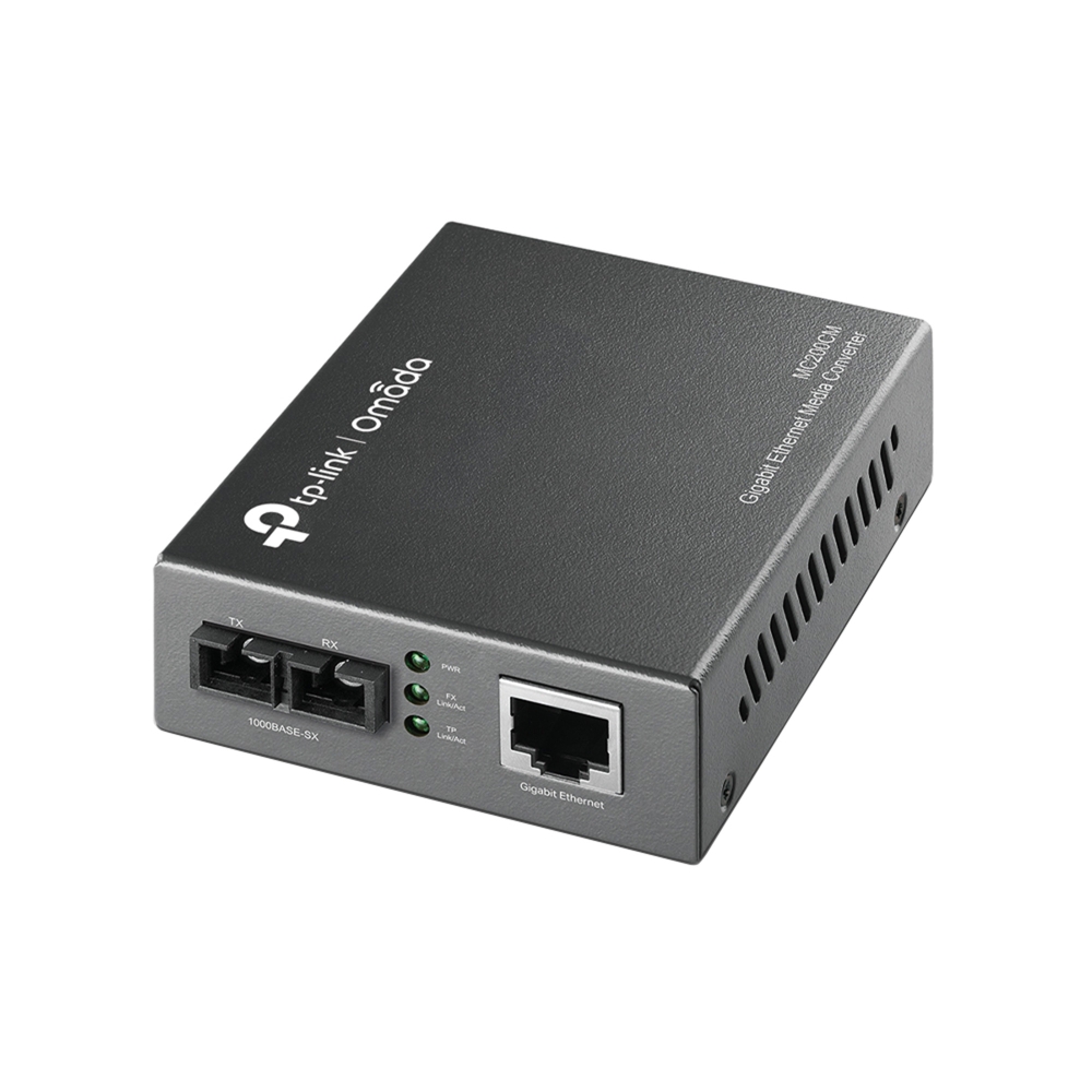 TP-Link MC200CM Gigabit Ethernet Multi-Mode Media Converter for Desktop - Image 2