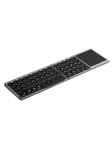 Foldable wireless laptop keyboard with touchpad, Bluetooth 3.0, 81 keys - Image 4