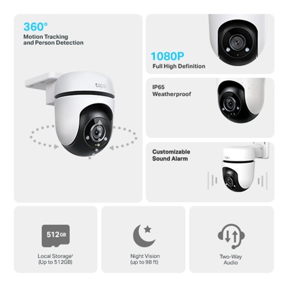 Smart WiFi Cameras TP-Link Tapo C500 - Image 3