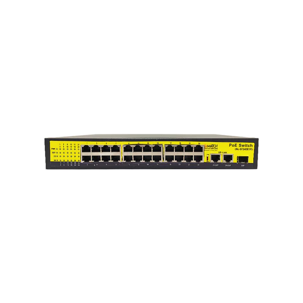 Match LB-Link BL-SF242E1F 24 Port PoE Switch with - Image 3