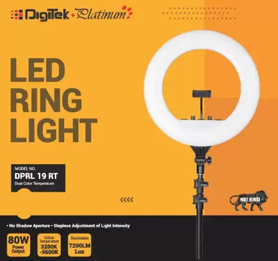 DIGITEK Platinum DPRL-19RT LED Ring Light - Image 6