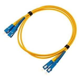 Syrotech Single Mode Duplex Fiber pacth Cord SC to SC 3 MTR