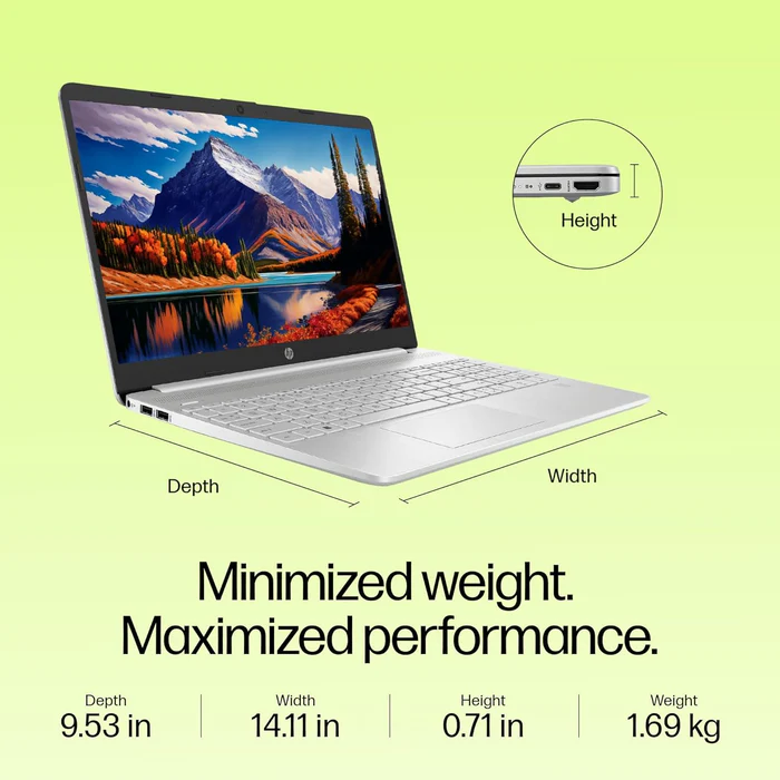 HP 15S FQ5190TU CORE i7-1255U 12TH - Image 6