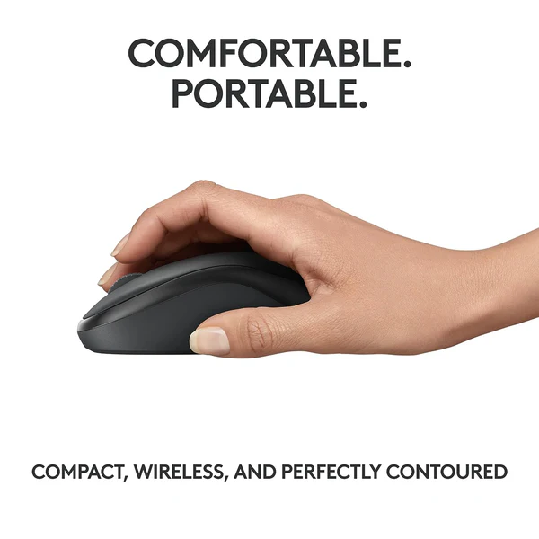 Logitech M240 Silent Bluetooth Mouse – Compact, Wireless, Portable, 18-Month Battery - Image 5