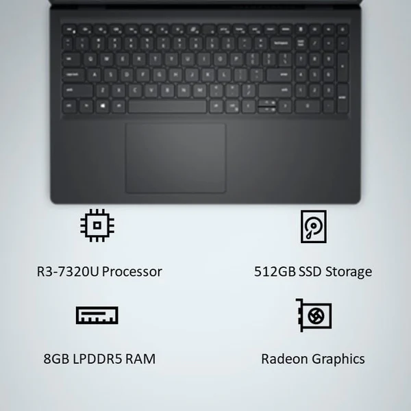 DELL INSPIRON 3535 AMD RYZEN 3-7320U - Image 3