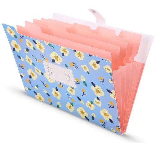 Expanding File Folder – 5 Pocket, A4 Size - Image 4