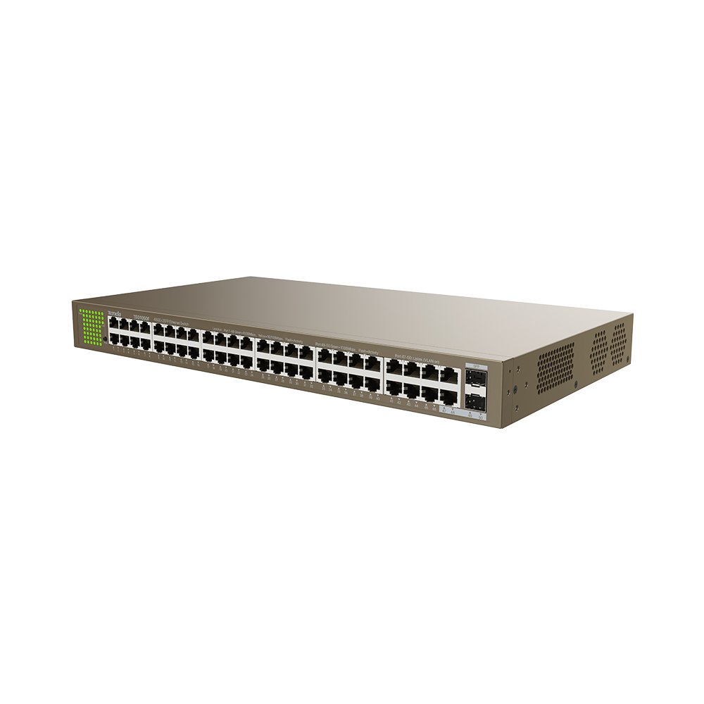 Unmanaged Switches Tenda TEG1050F 48GE+2SFP Ethernet Switch - Image 3