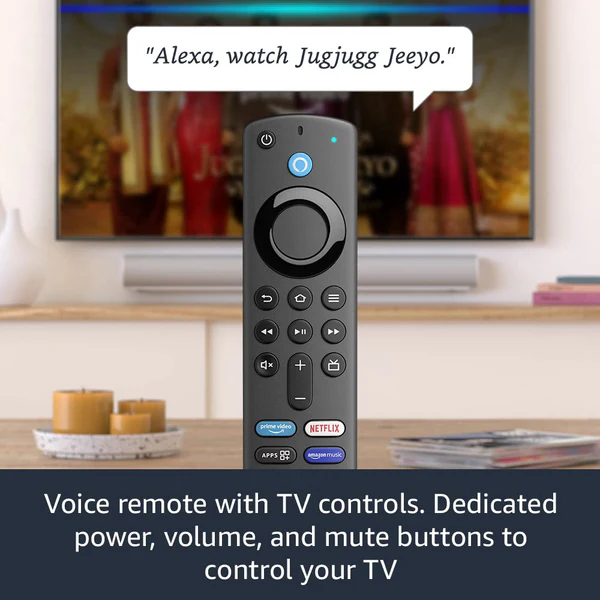 AMAZON Fire TV Stick (3rd Gen) with Alexa Voice Remote | HD Streaming Device - Image 4
