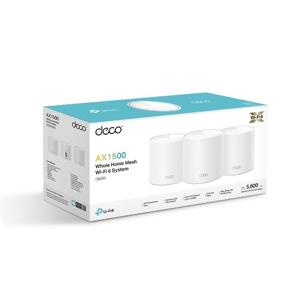 Home Mesh Wi-Fi 6 TP-Link Deco X10 AX1500 pack of 3 - Image 8