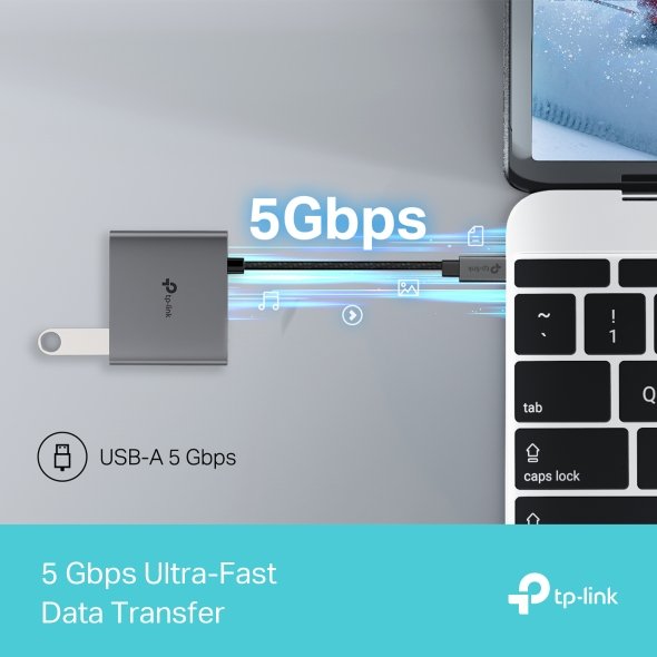 TP-Link UH3020C USB Type-C 3-in-1 Hub – USB 3.0 Port, 4K HDMI, PD Charging, Compact Adapter for Laptops, Tablets & Smartphones - Image 7