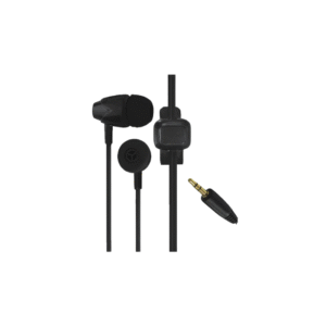 Electroline CAT-III Earphone with Mic | 10mm Driver | 3.5mm Gold Jack | 1.2m Cable