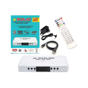 ANDROID BOX SOLID HDS2-6156 H.265/HEVC DVB-S2 Full HD FTA Set-Top Box