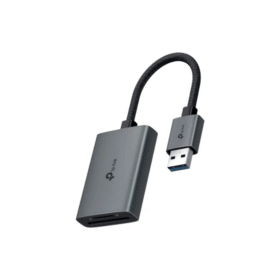 TP-Link UA430 USB 3.0 Type-A to SD & microSD Card Reader – High-Speed Memory Card Adapter for SDXC, SDHC, microSD, microSDXC