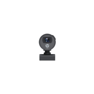 HP w100 Webcam – 480p/30FPS, Built-in Mic, Plug & Play USB, 60° Wide-Angle View