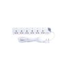 Lapcare 6 Way Extension Socket Board with Spike Buster & Surge Protector