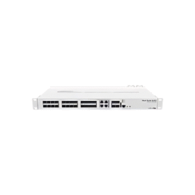 MikroTik Switch CRS328-4C-20S-4S+RM | 28-Port Layer 3 Rackmount Switch with 20 SFP, 4 SFP+, Dual Boot OS