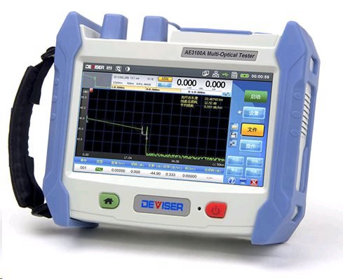 Deviser OTDR AE3100DM –Optical Time Domain Reflectometer Quad Wavelength Optical Time Domain Reflectometer - Image 7