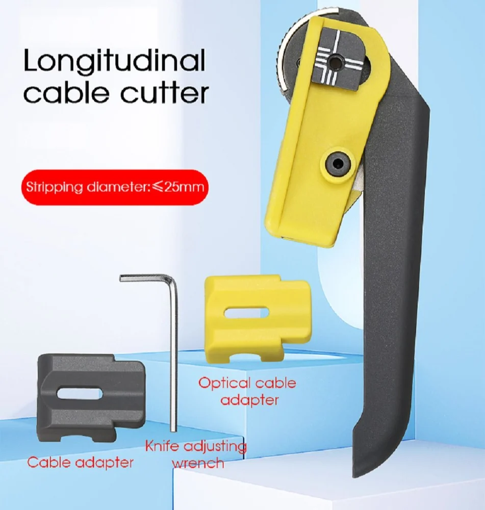 Fiber Optic stripper 0-25mm fiber optic cable opener - Image 11