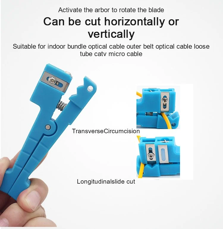 45-163 Coaxial Stripper – Fiber Optic Cable Stripper with Adjustable Blades - Image 8