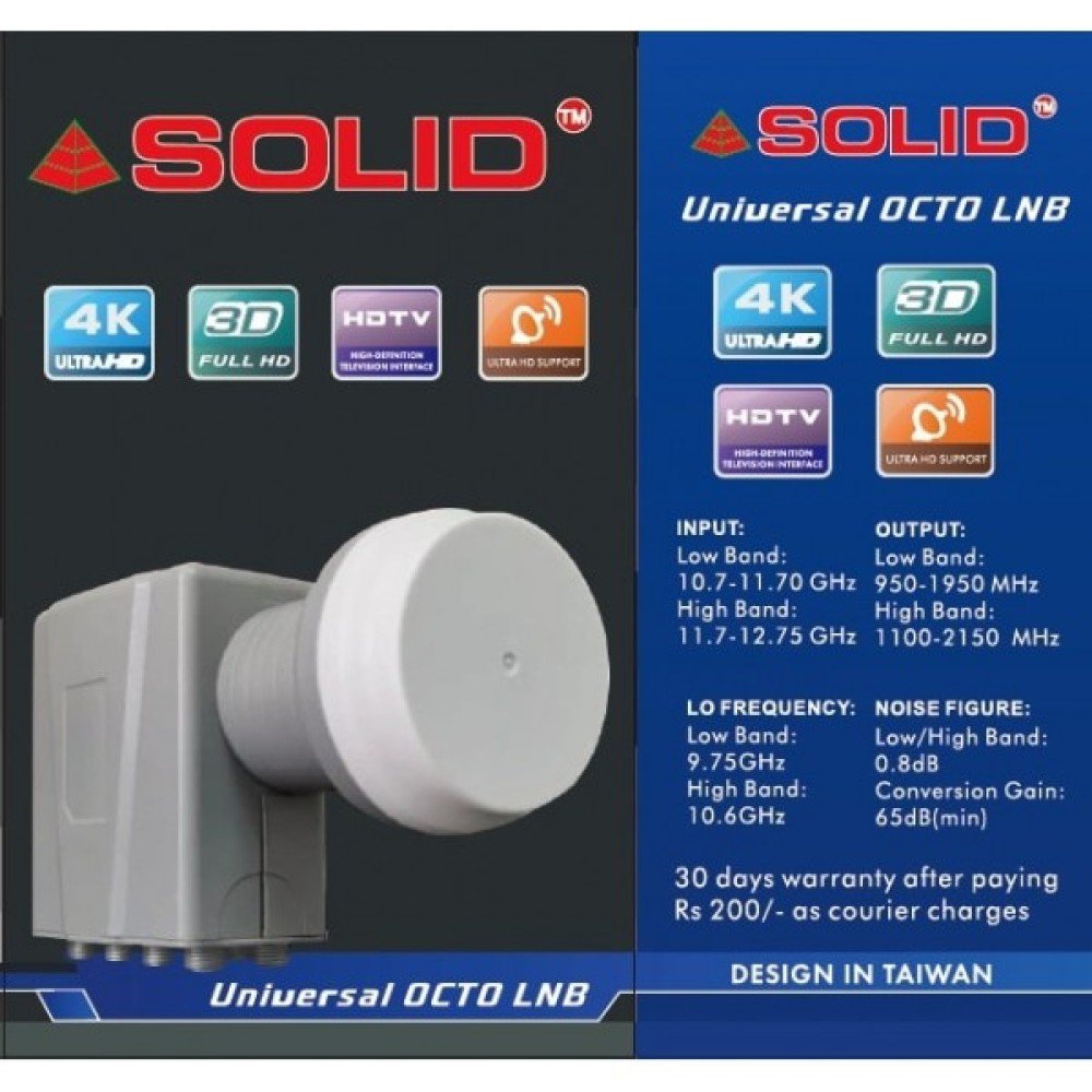 Solid FS-801 Universal Ku-Band Full HD LNB - Image 2