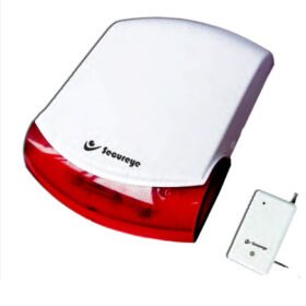 Secureye Wired Accessories Intrusion Alarm SR-10 – Wireless Outdoor Strobe Siren
