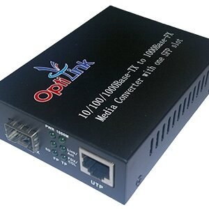 OptiLink OP-74050 GSFP Gigabit SFP Slot Media Converter