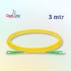 Optilink PATCH CODE OP-FIB SC/APC-SC/APC SIMPLEX-SM-3.00mm-PC-2mt (A2 TYPE)