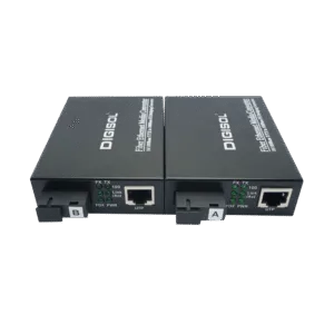 Digisol 100Base Single Mode Media Converter (25Kms) – DG-MC5123ES-PTL/DG-MC5123ES-PRL