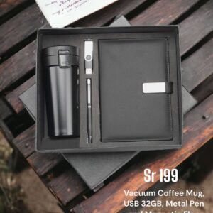 Dairy, Mug Pen And Pen drive set. 4 in 1 set. Gift centre- Sr 199