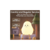 Rechargeable Silicone Pear Night Lamp