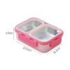 Stainless Steel Lunch Box 2 Compartment