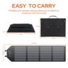 Foldable Solar Panel with Charger