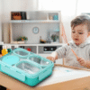 4 Compartment Lunch Box with Spoon